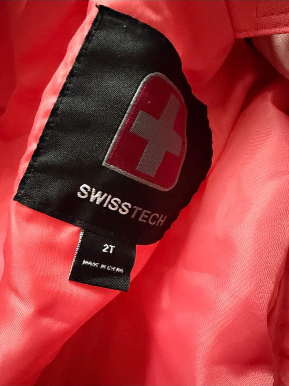 Swiss Tech Girls' Coral Puffer Jacket